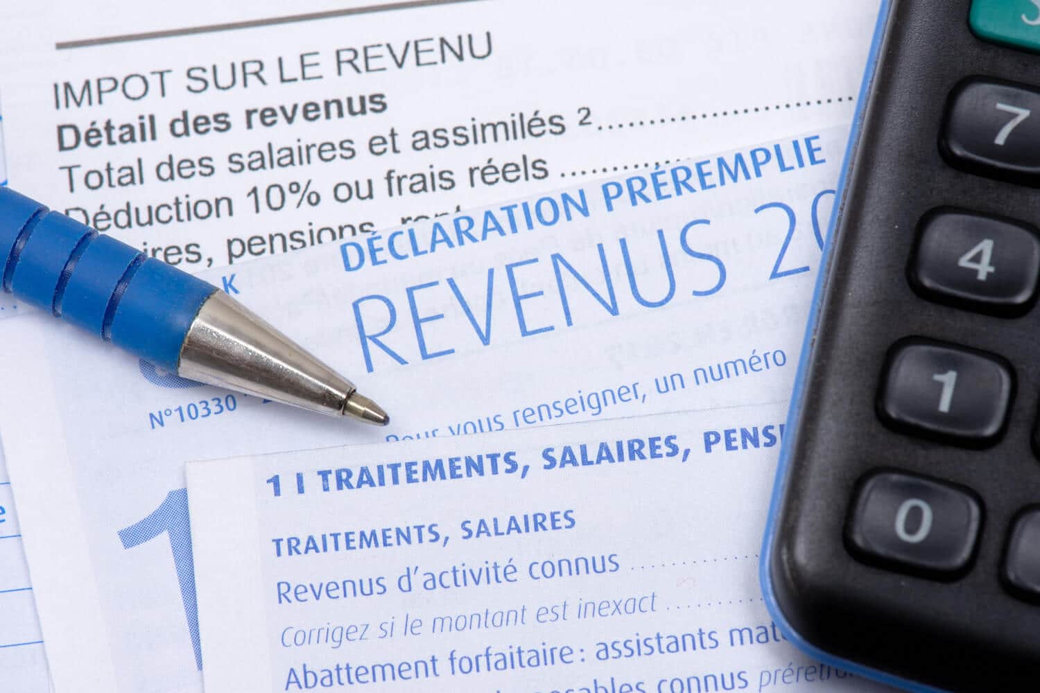 impôts sur le revenu