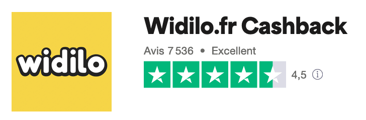 Widilo avis cashback trustpilot 2025