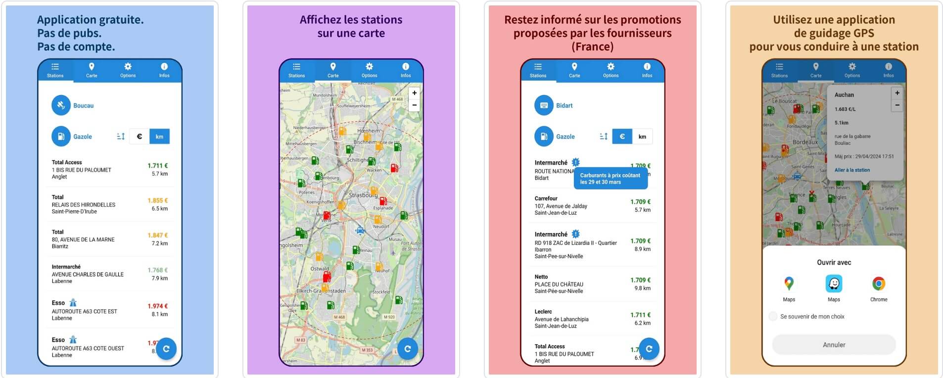 roulez radins application économiser carburant