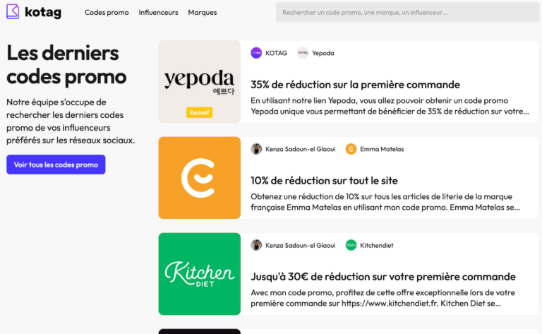 Vous cherchez un code promo influenceur ? Ils sont tous ici · Radin Malin