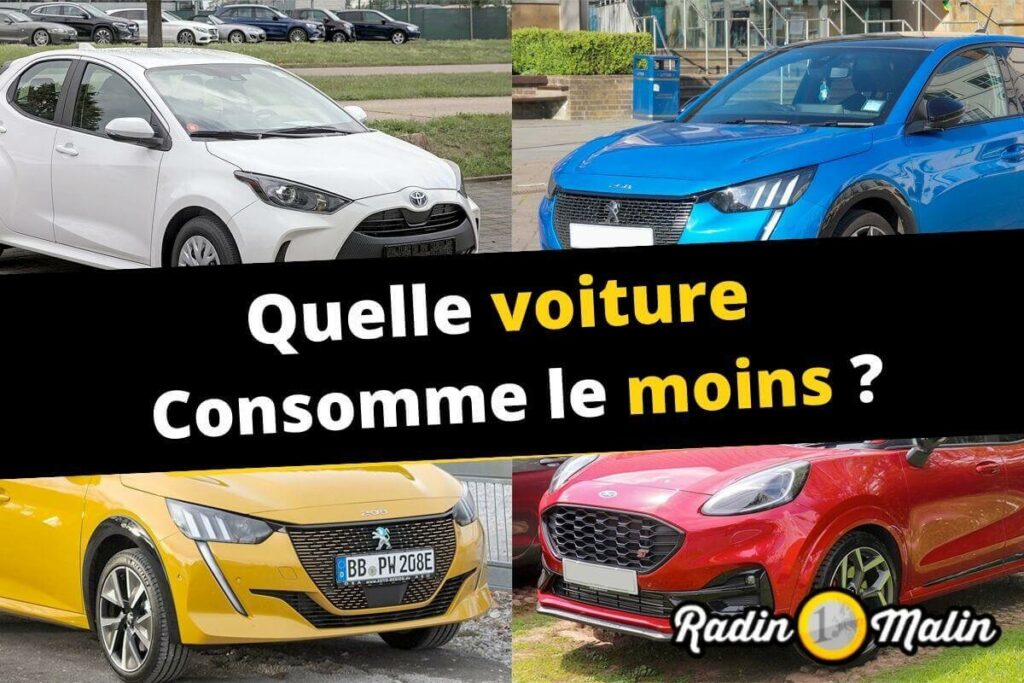 Voiture Qui Consomme Moins