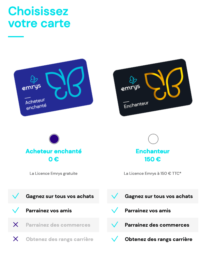 licences Emrys 2024