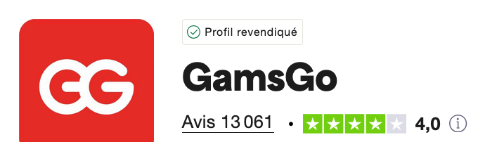 Gamsgo avis trustpilot 2025