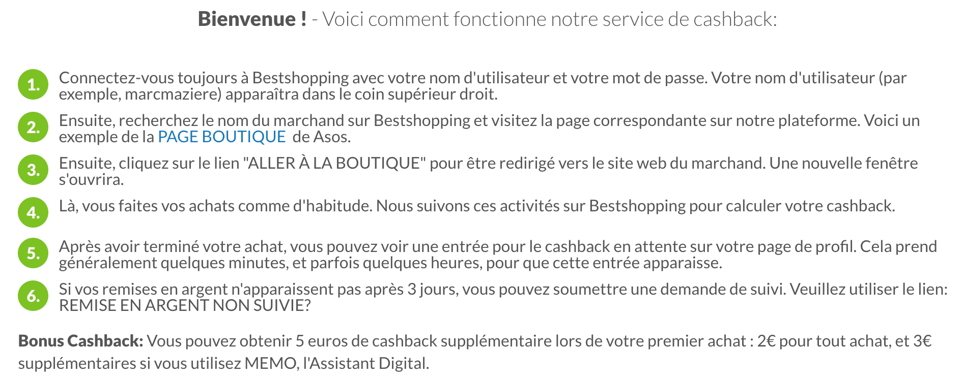 bestshopping avis cashback comment ça fonctionne