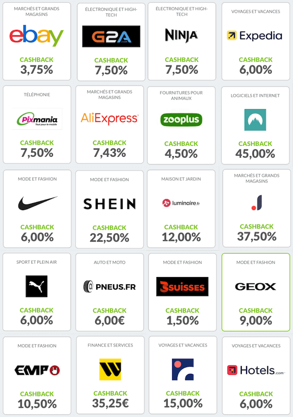 exemples boutiques bestshopping