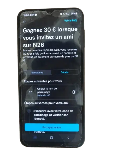 Parrainage N26