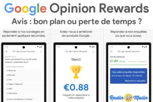 Google Opinion Rewards avis