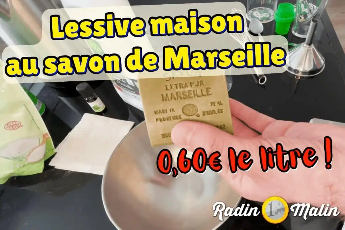recette lessive maison savon marseille