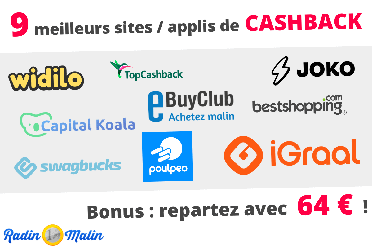 Meilleur site appli cashback