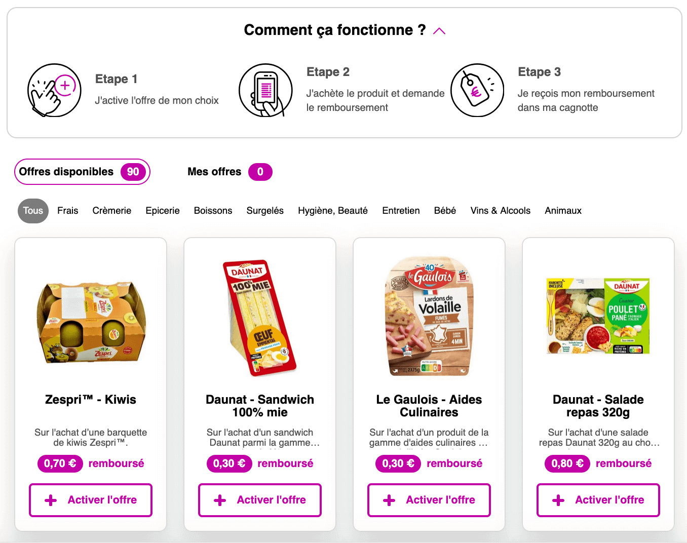 ebuyclub avis cashback en coupon fonctionnement