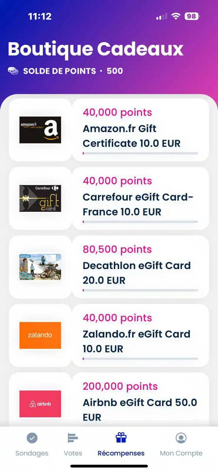 La boutique cadeaux sur Toluna