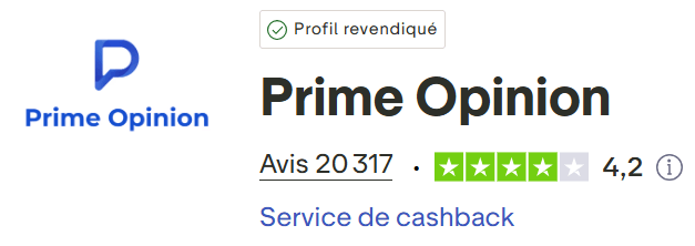 avis prime opinion positif négatif trustpilot