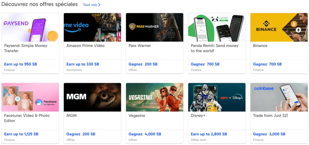 Swagbucks inscription sites offres partenaires