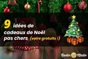 idée cadeau noel pas cher