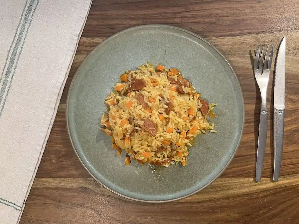 One pot chorizo carotte recette