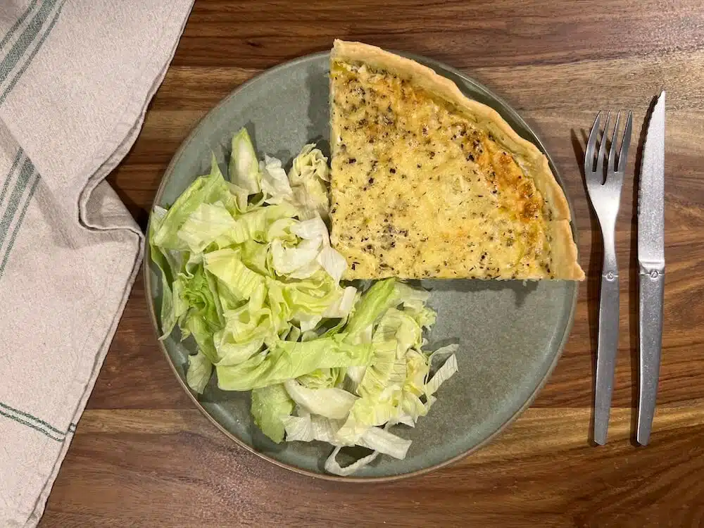quiche poireaux chèvre recette