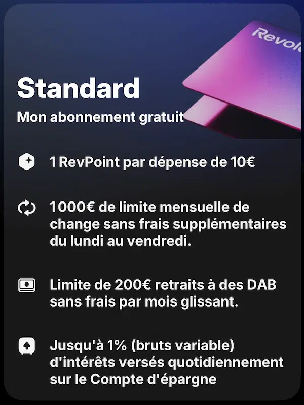 revolut standard cashback