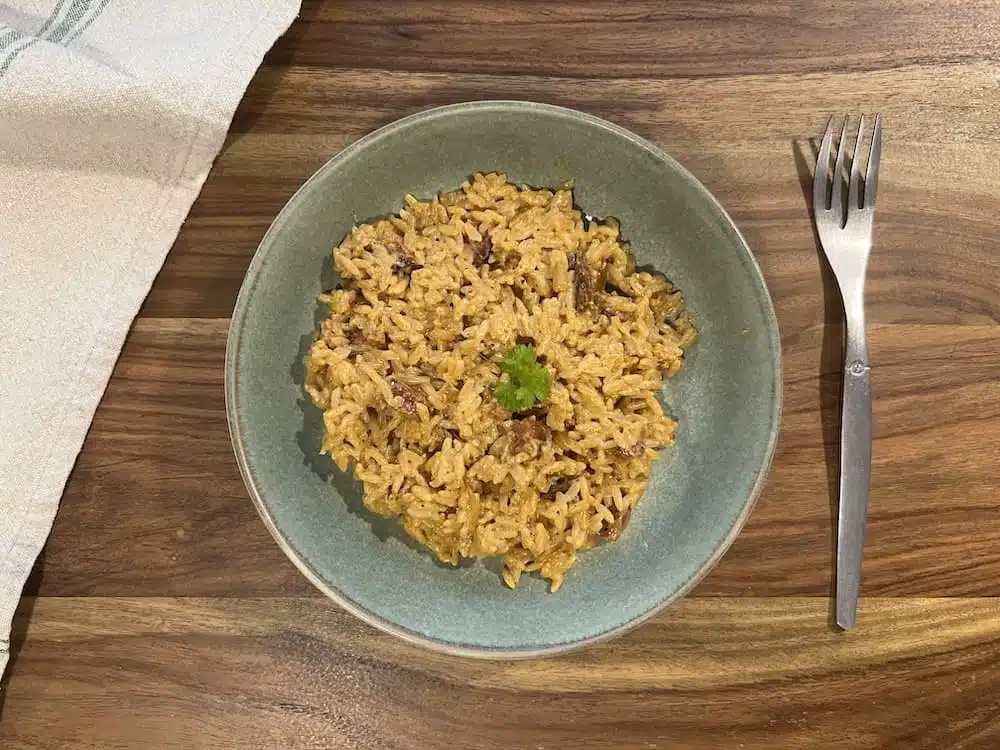 risotto à 0,47 € par personne