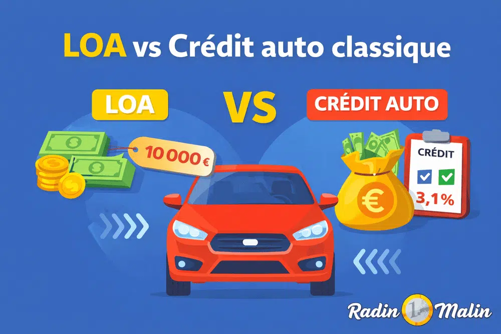 LOA vs crédit auto
