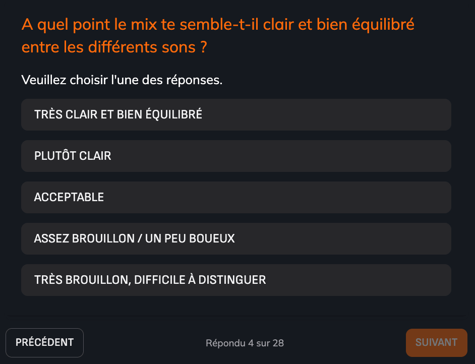 slicethepie exemple question avis musique