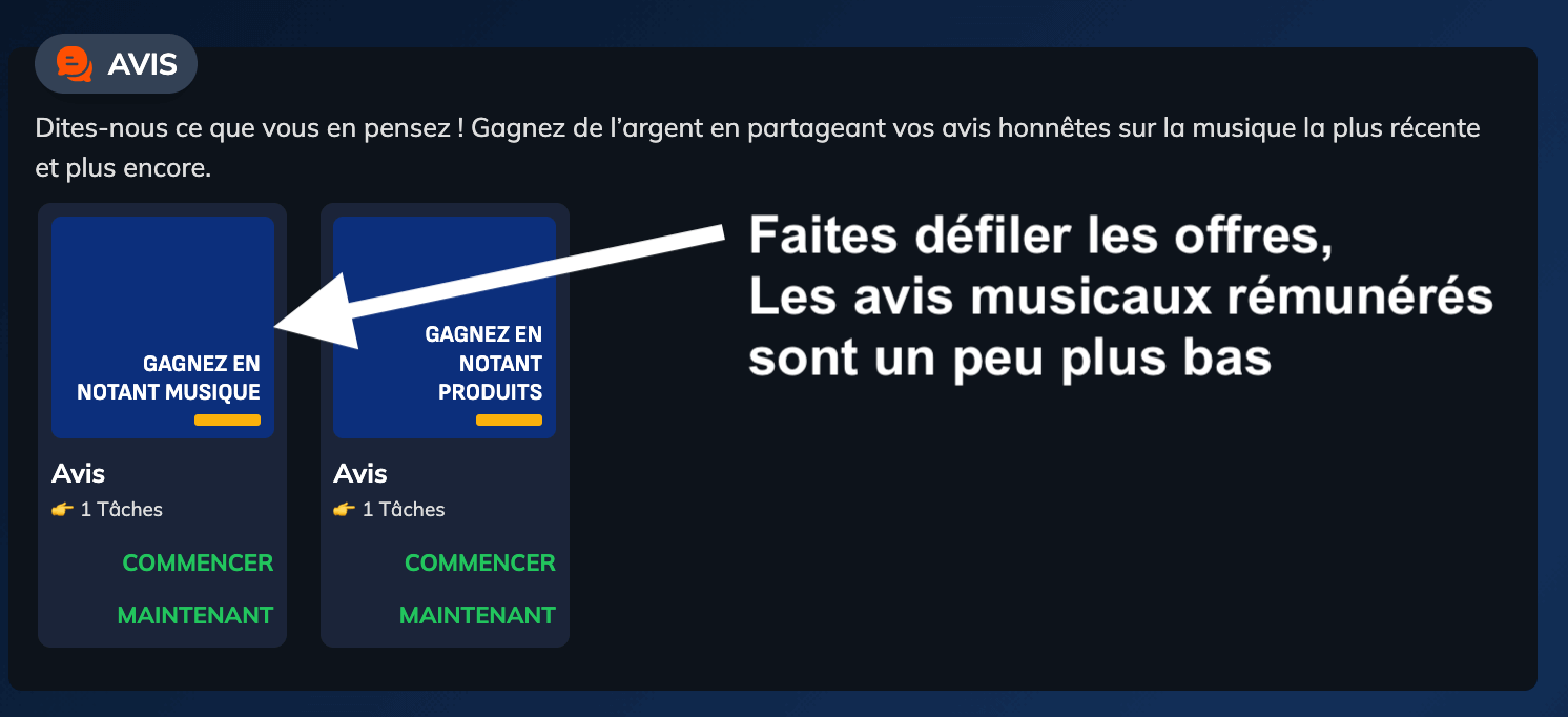 slicethepie gagner argent en eÌcoutant de la musique