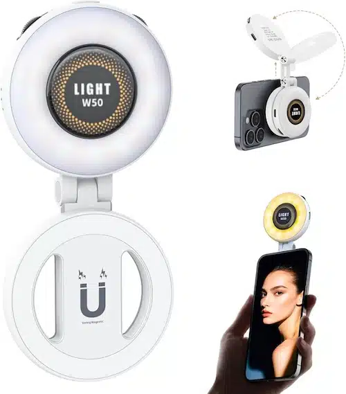 Ring light pour smartphone
