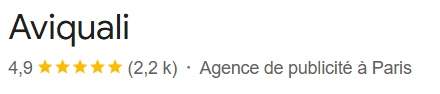 Avis Google Aviquali