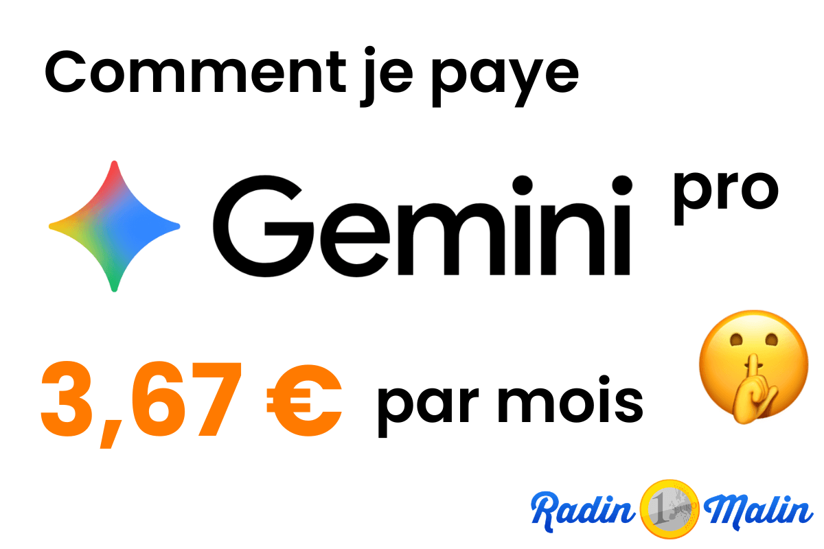 Gemini Pro pas cher