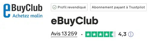 avis ebuyclub trustpilot 2026