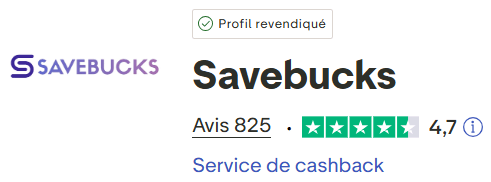Savebucks avis Trustpilot