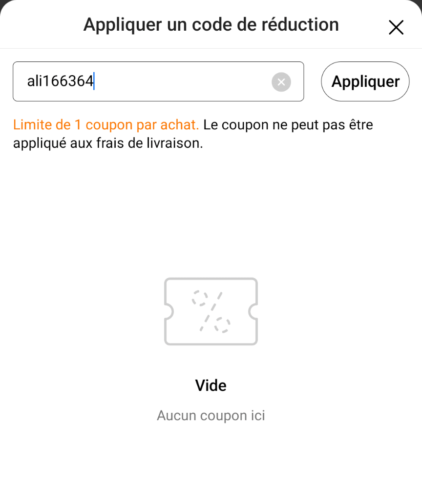 Application Temu code réduction