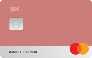 visuel carte N26 Go rose