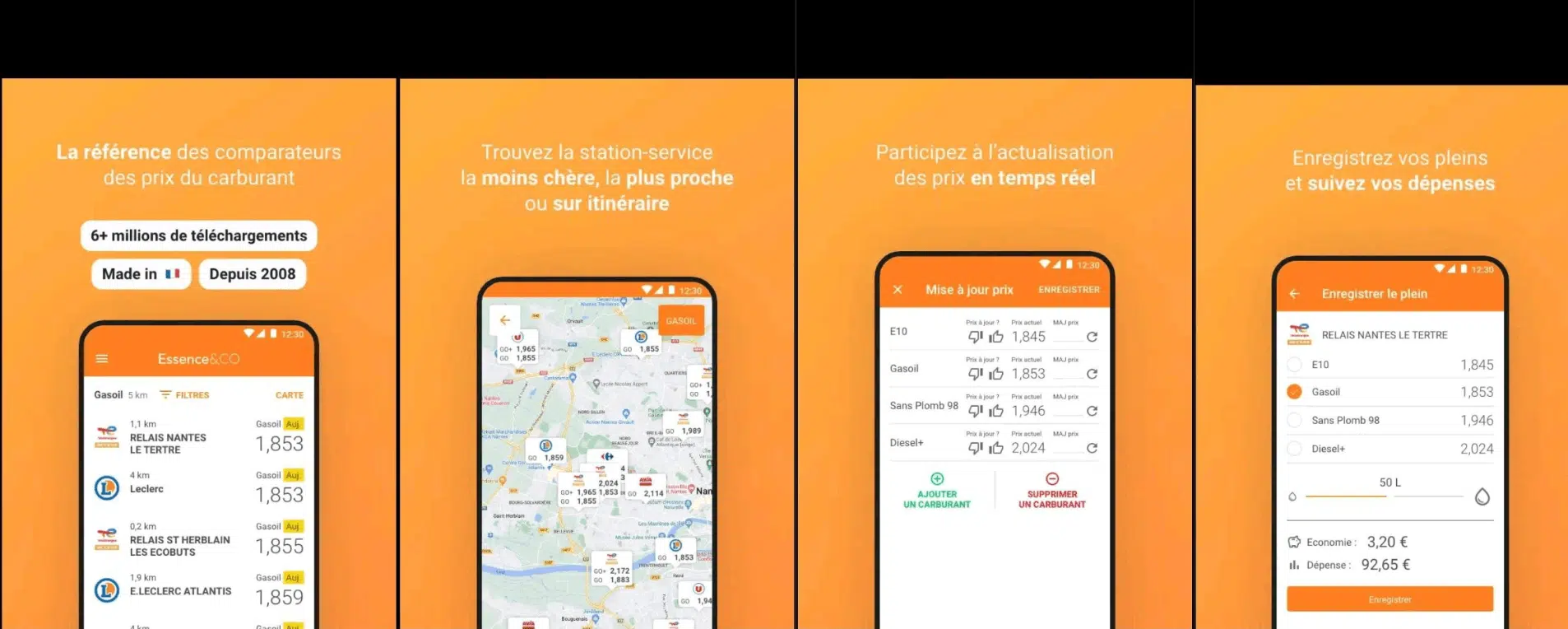 Essence&co, application pour trouver du carburant pas cher