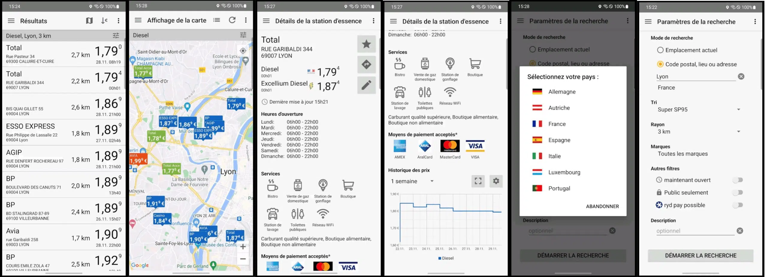 Fuel Flash, application pour trouver du carburant pas cher