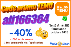 code promo temu octobre 2026