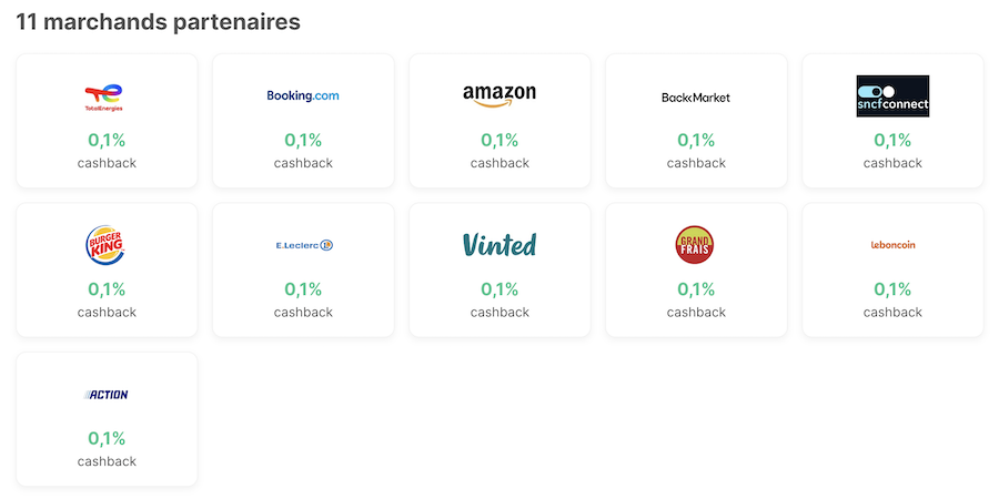 marchands partenaires widilo cashback automatique